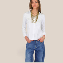 Carica l'immagine nel visualizzatore di Gallery, Dixie camicia sfiancata 45% cotone Art C881A046
