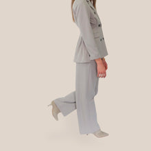 Carica l'immagine nel visualizzatore di Gallery, Dixie pantalone palazzo pinces 26% viscosa Art P845A119 ( blazer J845A027 )
