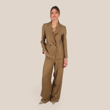 Carica l'immagine nel visualizzatore di Gallery, Dixie pantalone palazzo 53% viscosa Art P041A153 ( blazer Art J041A035 )
