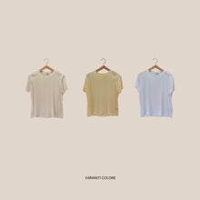 Carica l'immagine nel visualizzatore di Gallery, Dixie t-shirt satin 97% viscosa Art T782A030
