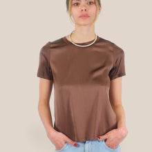 Carica l'immagine nel visualizzatore di Gallery, Dixie t-shirt satin 97% viscosa Art T782A030
