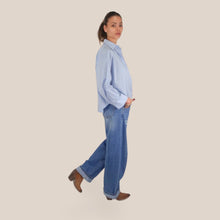 Carica l'immagine nel visualizzatore di Gallery, Tensione in jeans egg-fit doppia cucitura 100% cotone Art VIKA-SNT
