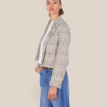 Carica l'immagine nel visualizzatore di Gallery, Tensione in chanel lurex con spille 40% cotone 5% viscosa Art S26J437
