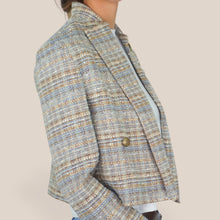 Carica l'immagine nel visualizzatore di Gallery, Tensione in chanel lurex con spille 40% cotone 5% viscosa Art S26J437
