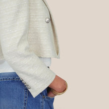 Carica l'immagine nel visualizzatore di Gallery, Tensione in chanel lurex con spille 38% cotone Art S26J373
