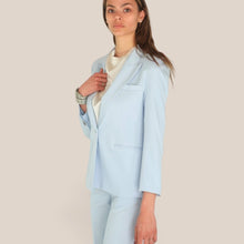 Carica l'immagine nel visualizzatore di Gallery, Vicolo blazer 1 bottone foderato 23% viscosa Art TAB0246 ( pantalone TAB0025 )
