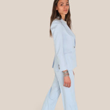 Carica l'immagine nel visualizzatore di Gallery, Vicolo blazer 1 bottone foderato 23% viscosa Art TAB0246 ( pantalone TAB0025 )
