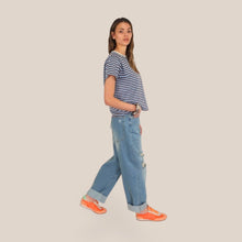 Carica l'immagine nel visualizzatore di Gallery, Haveone jeans Stella strappato 100% cotone Art PLS-Q042

