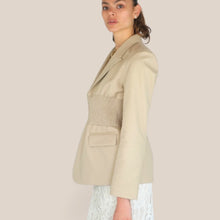 Carica l'immagine nel visualizzatore di Gallery, Tensione in smock in vita foderata 98% cotone Art 38842
