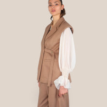 Carica l'immagine nel visualizzatore di Gallery, Philia Loft gilet over 53% lyocell 47% cotone Art V02A0741 ( pantalone Art V02A0742
