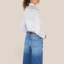 Carica l'immagine nel visualizzatore di Gallery, Vicolo camicia body aderente con spallini 70% cotone Art TAB1365
