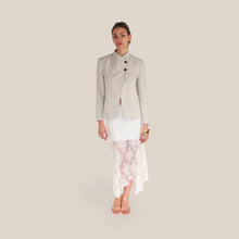Carica l'immagine nel visualizzatore di Gallery, Haveone gonna lunga in pizzo con sottoveste mini gonna 45% cotone Art GMA-Q074
