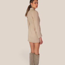 Carica l'immagine nel visualizzatore di Gallery, Dixie abito gessato doppio petto sfiancato 90% viscosa Art AMH31EE
