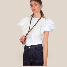 Carica l'immagine nel visualizzatore di Gallery, Tensione in t-shirt con manica popeline 100% cotone Art II1098

