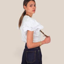 Carica l'immagine nel visualizzatore di Gallery, Tensione in t-shirt con manica popeline 100% cotone Art II1098
