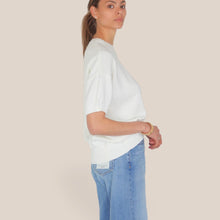 Carica l'immagine nel visualizzatore di Gallery, Vicolo maglia over manica corta 100% cotone Art 7AB7058
