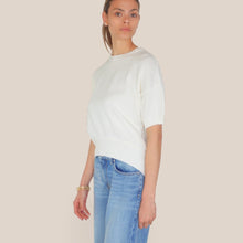 Carica l'immagine nel visualizzatore di Gallery, Vicolo maglia over manica corta 100% cotone Art 7AB7058
