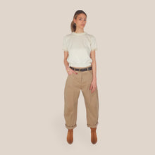 Carica l'immagine nel visualizzatore di Gallery, Vicolo pantalone baloon con cintura 1005 cotone Art TAB1484
