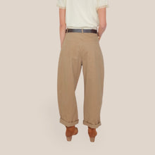 Carica l'immagine nel visualizzatore di Gallery, Vicolo pantalone baloon con cintura 1005 cotone Art TAB1484
