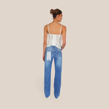 Carica l'immagine nel visualizzatore di Gallery, Haveone jeans dritto Benny lavaggio medio 98% cotone Art PGZ-Q284
