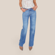 Carica l'immagine nel visualizzatore di Gallery, Haveone jeans dritto Benny lavaggio medio 98% cotone Art PGZ-Q284
