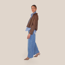 Carica l'immagine nel visualizzatore di Gallery, Haveone jeans Bella denim blu 100% cotone Art PLS-Q272
