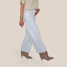 Carica l'immagine nel visualizzatore di Gallery, Haveone jeans Bella bianco 100% cotone Art PLS-Q052
