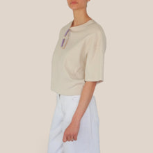 Carica l'immagine nel visualizzatore di Gallery, Haveone t-shirt over costina spalline 95% cotone Art TJS-Q087

