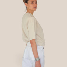 Carica l'immagine nel visualizzatore di Gallery, Haveone t-shirt over costina spalline 95% cotone Art TJS-Q087

