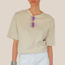 Carica l'immagine nel visualizzatore di Gallery, Haveone t-shirt over costina spalline 95% cotone Art TJS-Q087
