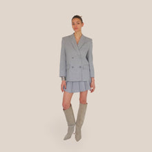 Carica l'immagine nel visualizzatore di Gallery, Vicolo blazer over doppio petto spacco retro Art TAB1347 ( mini gonna Art TAB1328 )
