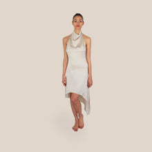 Carica l'immagine nel visualizzatore di Gallery, Vicolo abito schiena nuda fondo asimmetrico con spacco Art TAB1564
