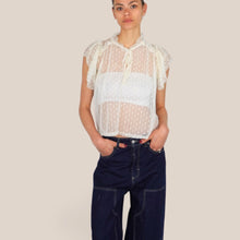 Carica l'immagine nel visualizzatore di Gallery, Tensione in blusa over rouches Art 34250
