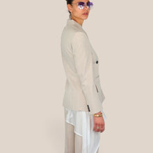 Carica l'immagine nel visualizzatore di Gallery, Vicolo blazer doppio petto filo lurex art TAB1602 ( pantalone Art TAB1603 )
