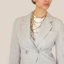 Carica l'immagine nel visualizzatore di Gallery, Vicolo blazer doppio petto sfiancato Art TAB1605 ( pantalone Art TAB1601 )
