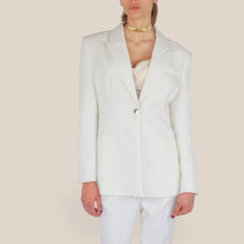 Carica l'immagine nel visualizzatore di Gallery, Vicolo blazer sfiancato spalla larga Art TE0596 ( pantalone Art TE0847 )

