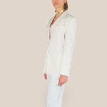 Carica l'immagine nel visualizzatore di Gallery, Vicolo blazer sfiancato spalla larga Art TE0596 ( pantalone Art TE0847 )
