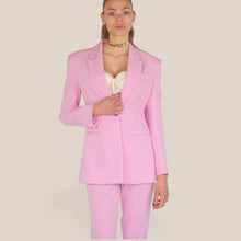 Carica l'immagine nel visualizzatore di Gallery, Vicolo blazer sfiancato spalla larga Art TE0596 ( pantalone Art TE1032 )
