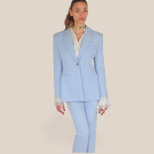 Carica l'immagine nel visualizzatore di Gallery, Vicolo blazer sfiancato spalla larga Art TE0596 ( pantalone Art TE0847 )
