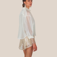 Carica l'immagine nel visualizzatore di Gallery, Haveone shorts paillettes elastico vita Art PVS-Q447
