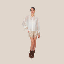 Carica l'immagine nel visualizzatore di Gallery, Haveone shorts paillettes elastico vita Art PVS-Q447
