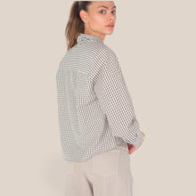 Carica l'immagine nel visualizzatore di Gallery, Tensione in camicia quadretti con cravatta e spallini Art PE260086
