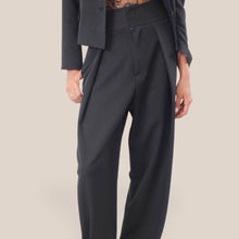 Carica l'immagine nel visualizzatore di Gallery, Maryley pantalone zip con pinces Art 26IB592
